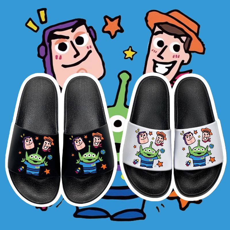 Home Goods Bathroom Accessories - Cute Buzz Lightyear Kawaii Non-Slip Slippers