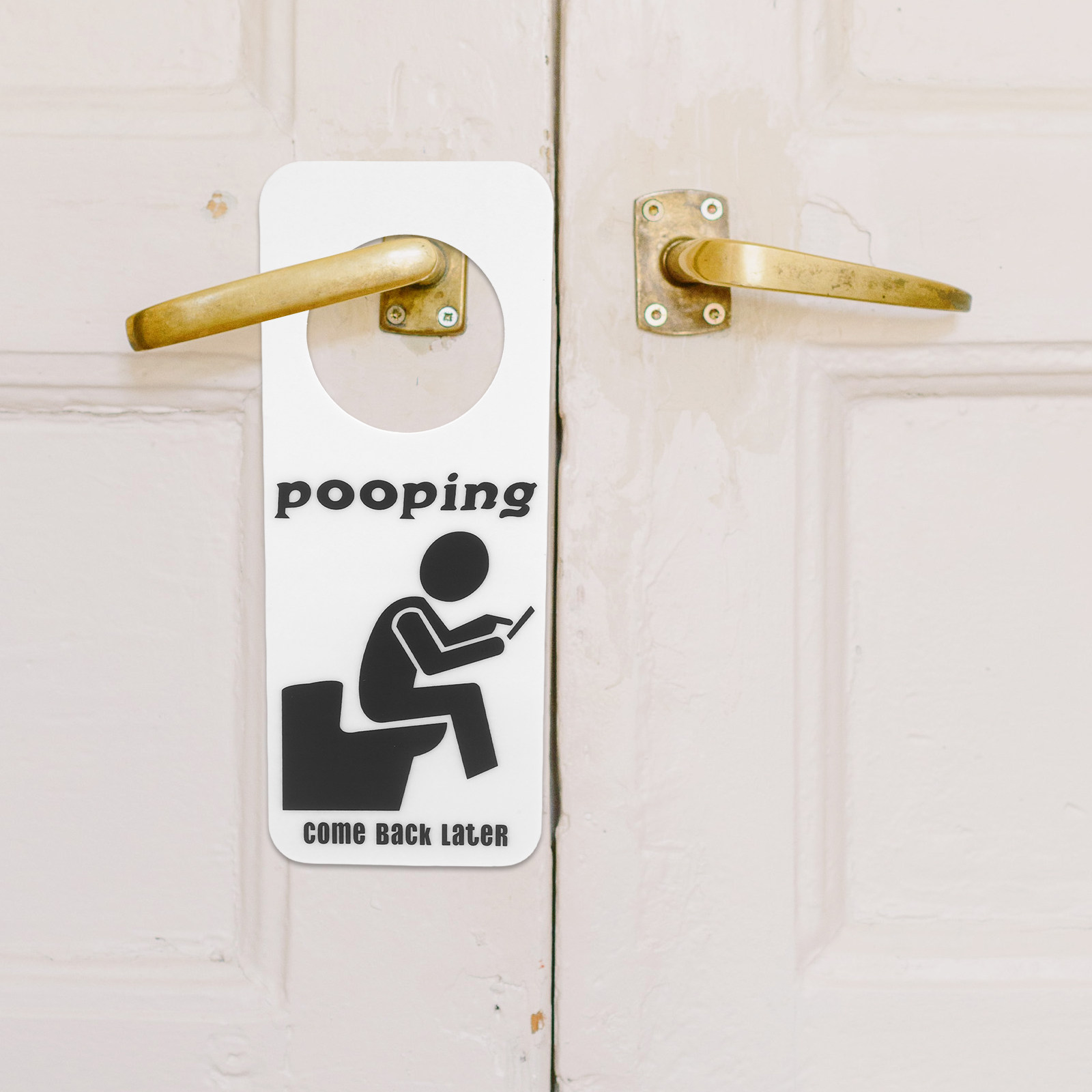 Bathroom Occupied Door Sign Fu - Home Bathroom Occupied Sign review and price