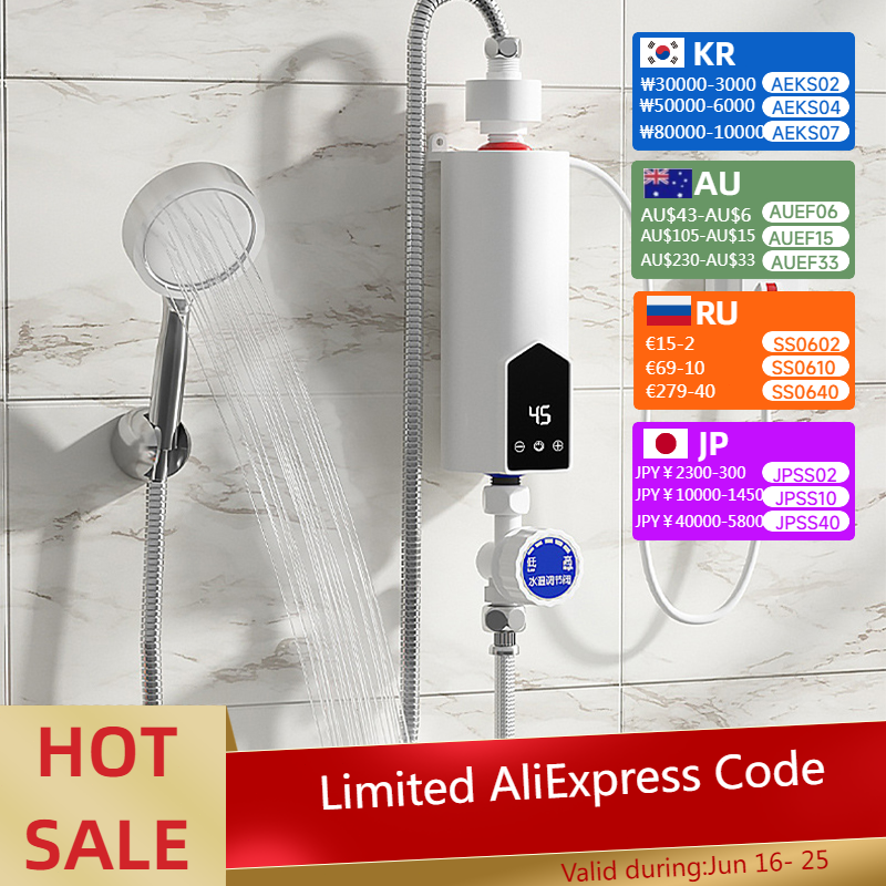 3500W Kitchen Bathroom Instant - Home Bathroom Water Heater review and price