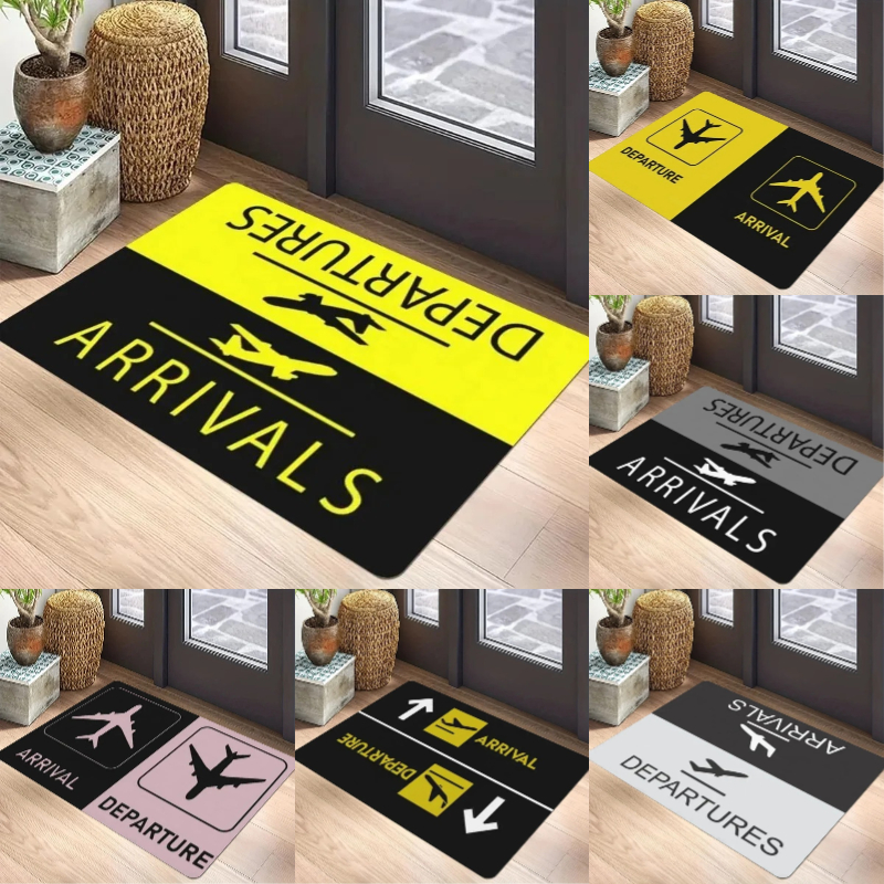 Aviation Theme Carpet Mat - Ai - Home Bathroom Door Signs review and price