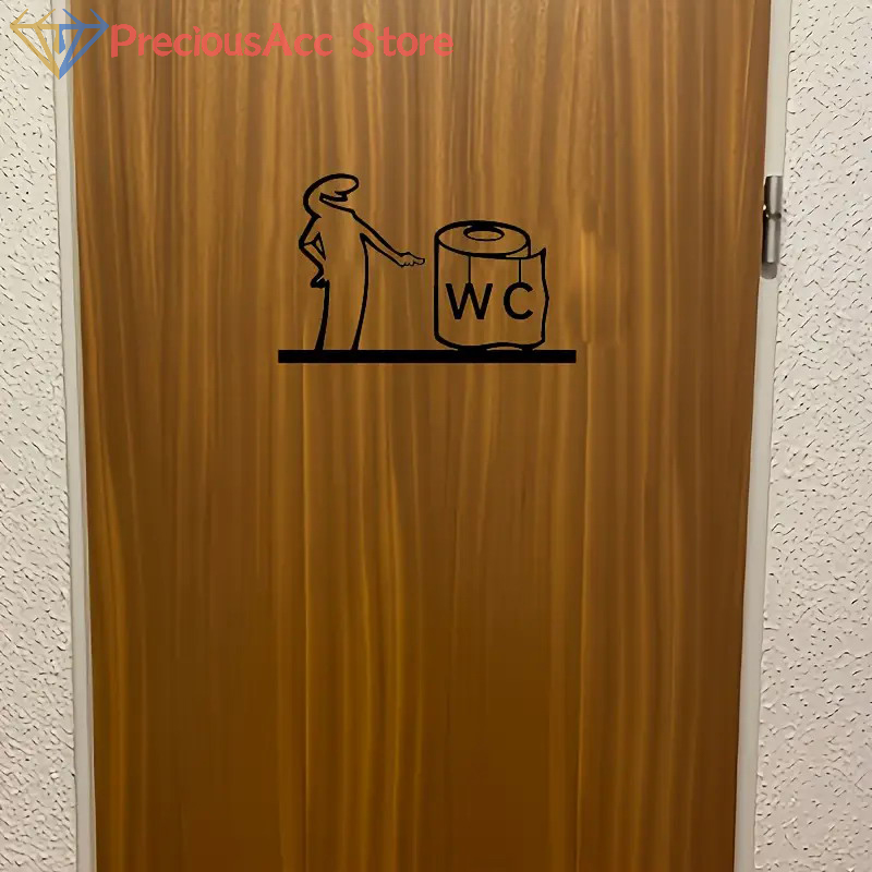 La Linea Minimalist Line Art S - Home Bathroom Door Signs review and price