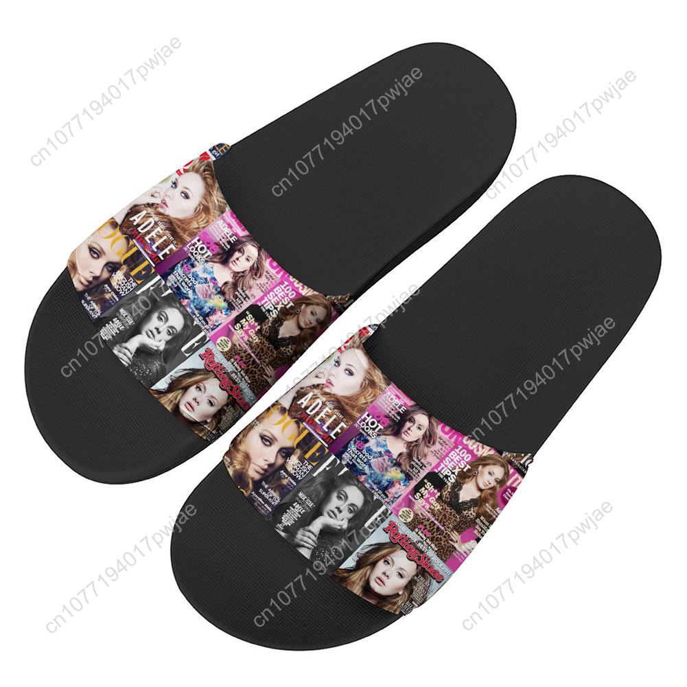 Adele Singer Poster Slippers H - Home Outdoor Bathroom review and price