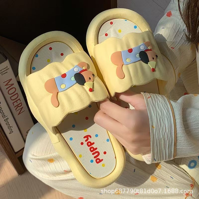 Cartoon Hot Dog Slippers for W - Home Outdoor Bathroom review and price