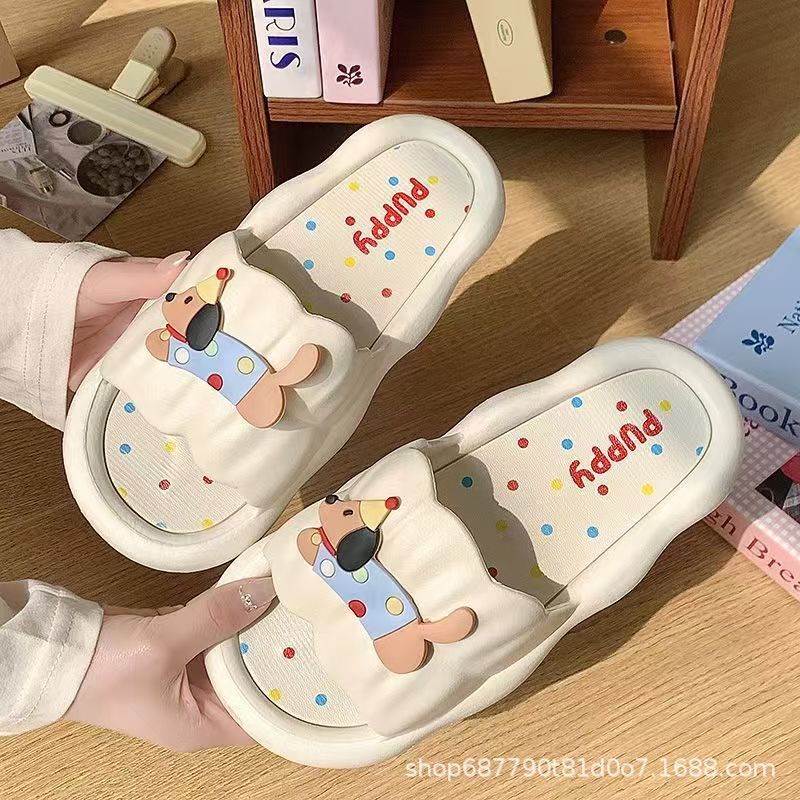 Cartoon Hot Dog Slippers for W - Home Outdoor Bathroom review and price
