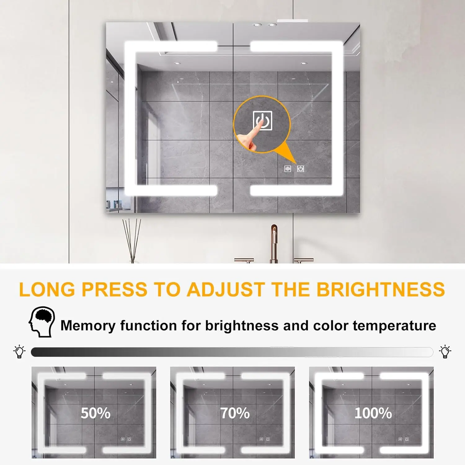 Bathroom Medicine Cabinet with - Bathroom Mirror Led review and price