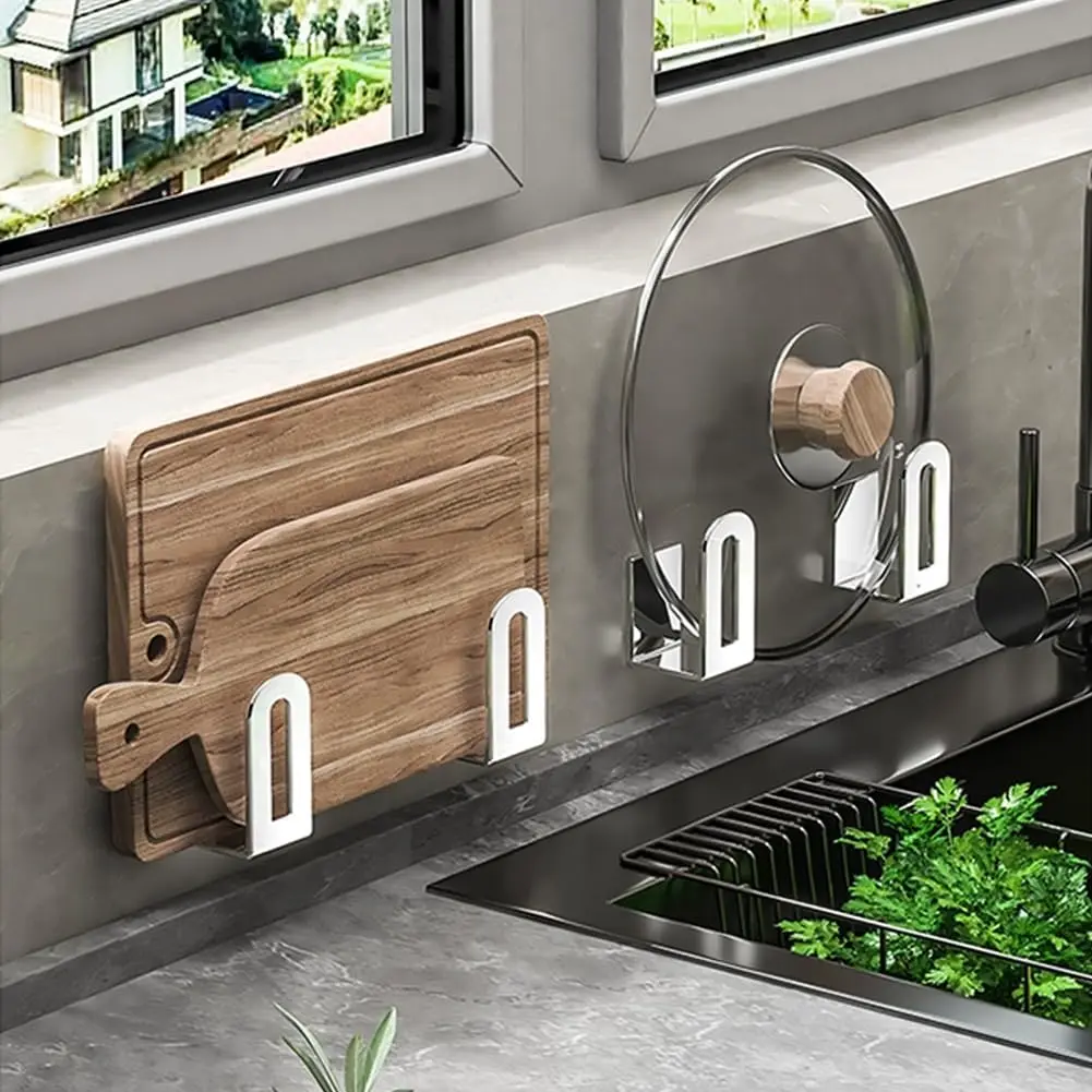 Pot Lid Rack Pot Cover Cutting - Tiny Home Bathroom Kitchen review and price