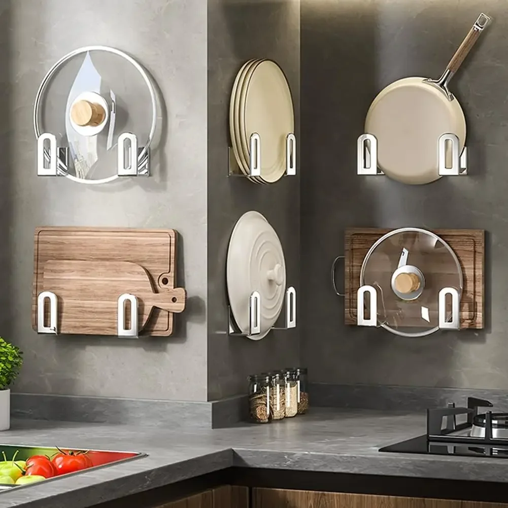 Pot Lid Rack Pot Cover Cutting - Tiny Home Bathroom Kitchen review and price