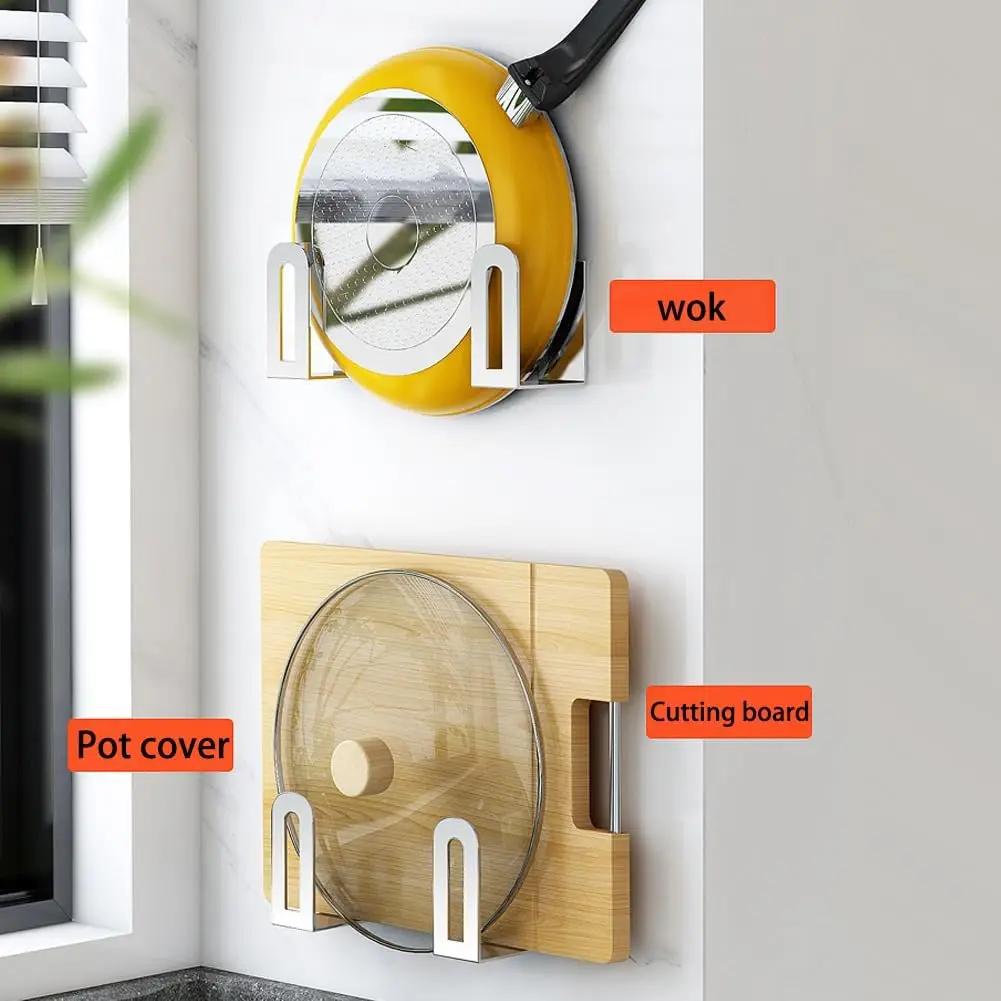 Pot Lid Rack Pot Cover Cutting - Tiny Home Bathroom Kitchen review and price