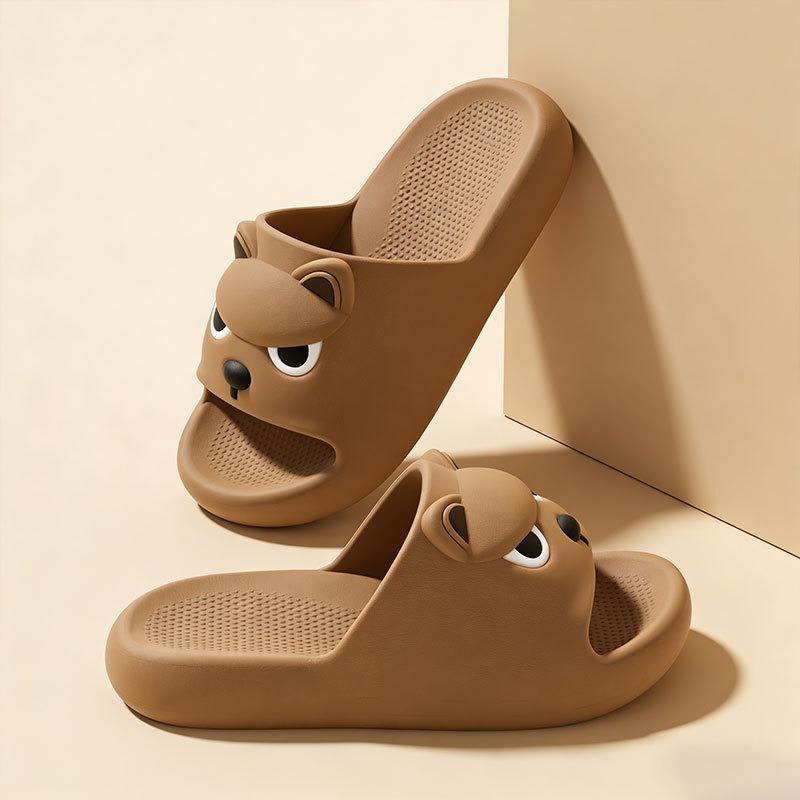 Couple Cute Dog Home Slippers  - Home Outdoor Bathroom review and price