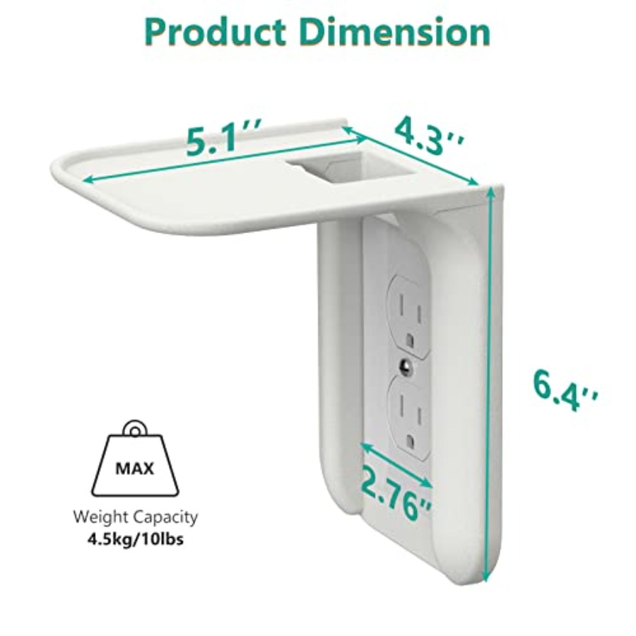 Outlet Shelf Wall Holder, Bath - Home Outlet Bathroom review and price