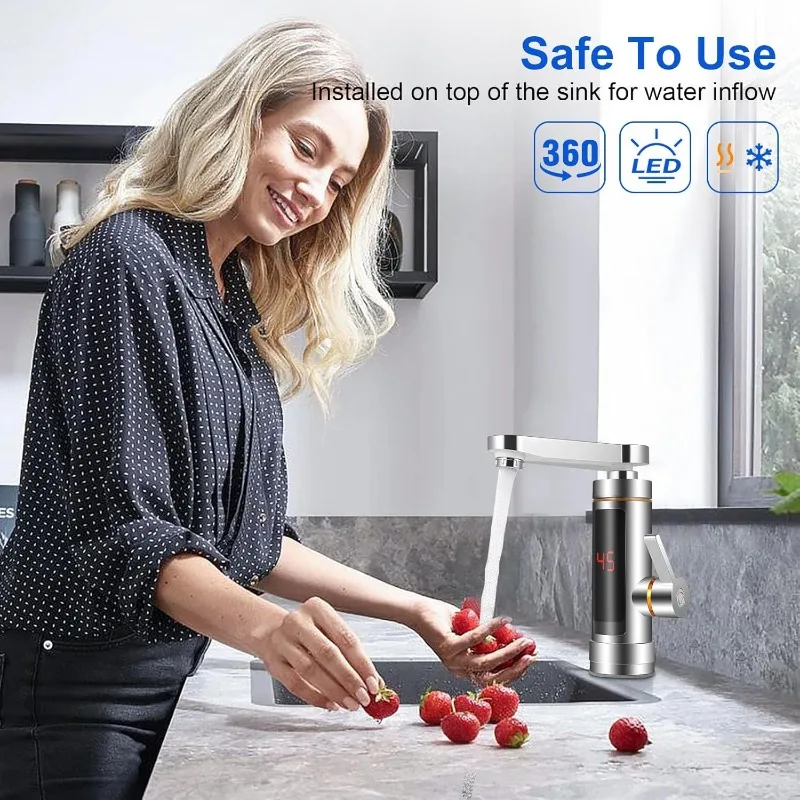 Electric Instant Heater Faucet - Home Bathroom Water Heater review and price