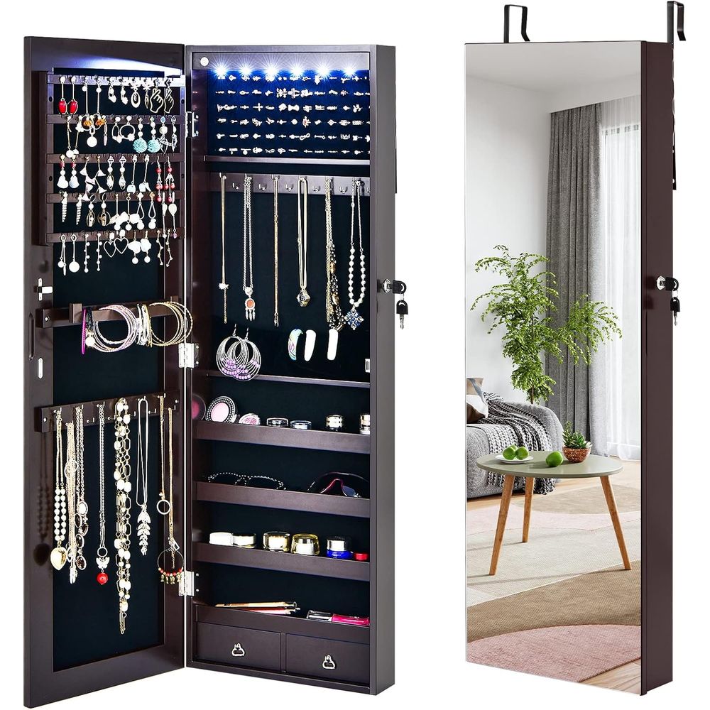 Double-Sided LED Lighted Makeu - Bathroom Mirror Led review and price