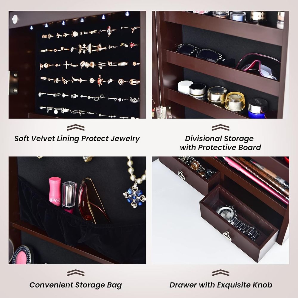 Double-Sided LED Lighted Makeu - Bathroom Mirror Led review and price