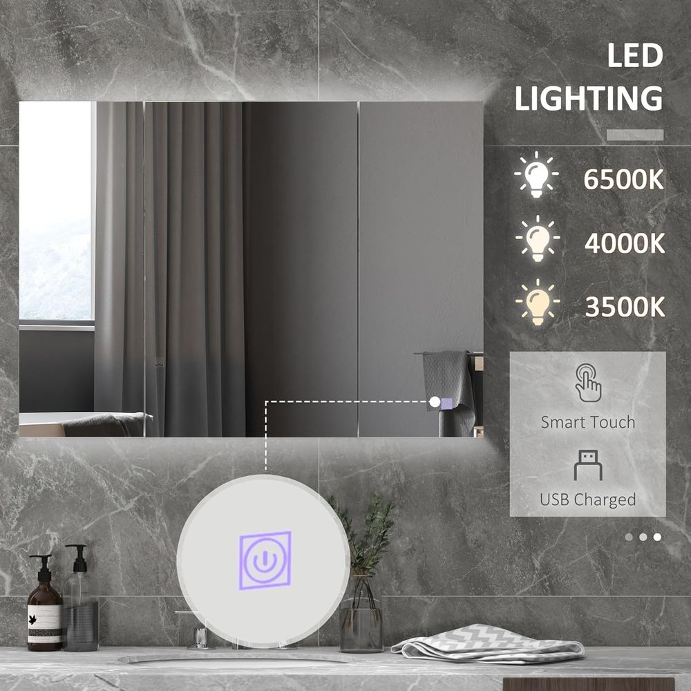 26-36 Inch LED-Illuminated Bat - Bathroom Mirror Led review and price