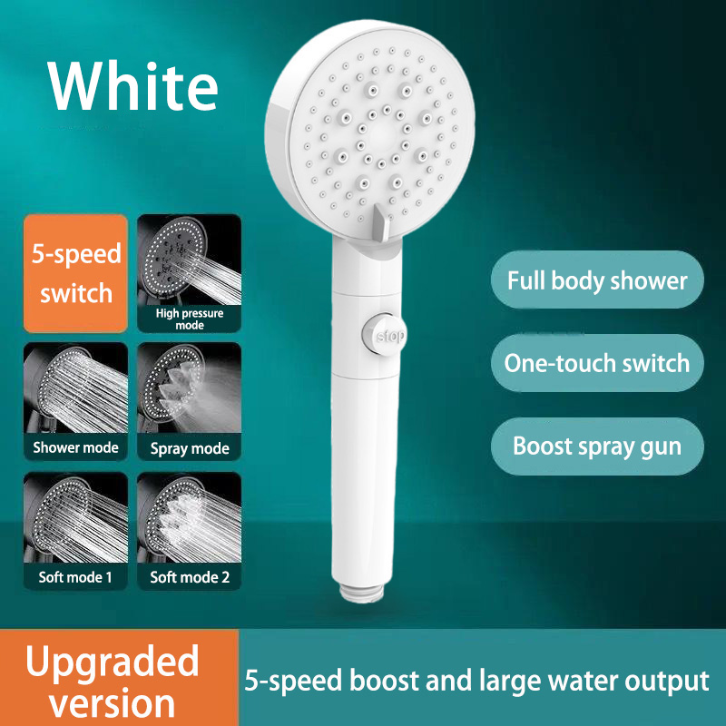 Pressure Boosting Shower Head  - Home Bathroom Shower review and price