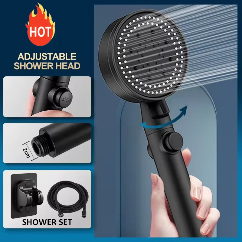 Pressure Boosting Shower Head  - Home Bathroom Shower review and price