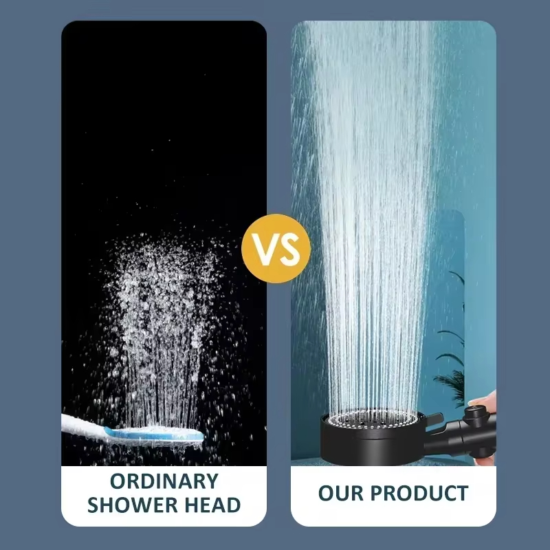 Pressure Boosting Shower Head  - Home Bathroom Shower review and price