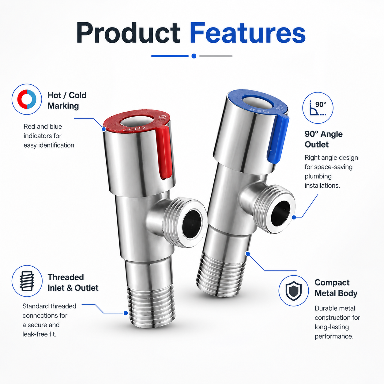 Stainless Steel Hot Cold Inlet - Home Bathroom Water Heater review and price