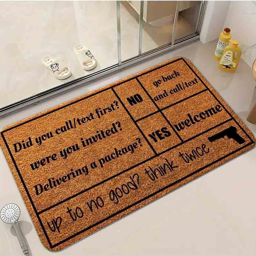 1/2/3Pcs Flannel Kitchen Mat—F - Home Bathroom Door Signs review and price