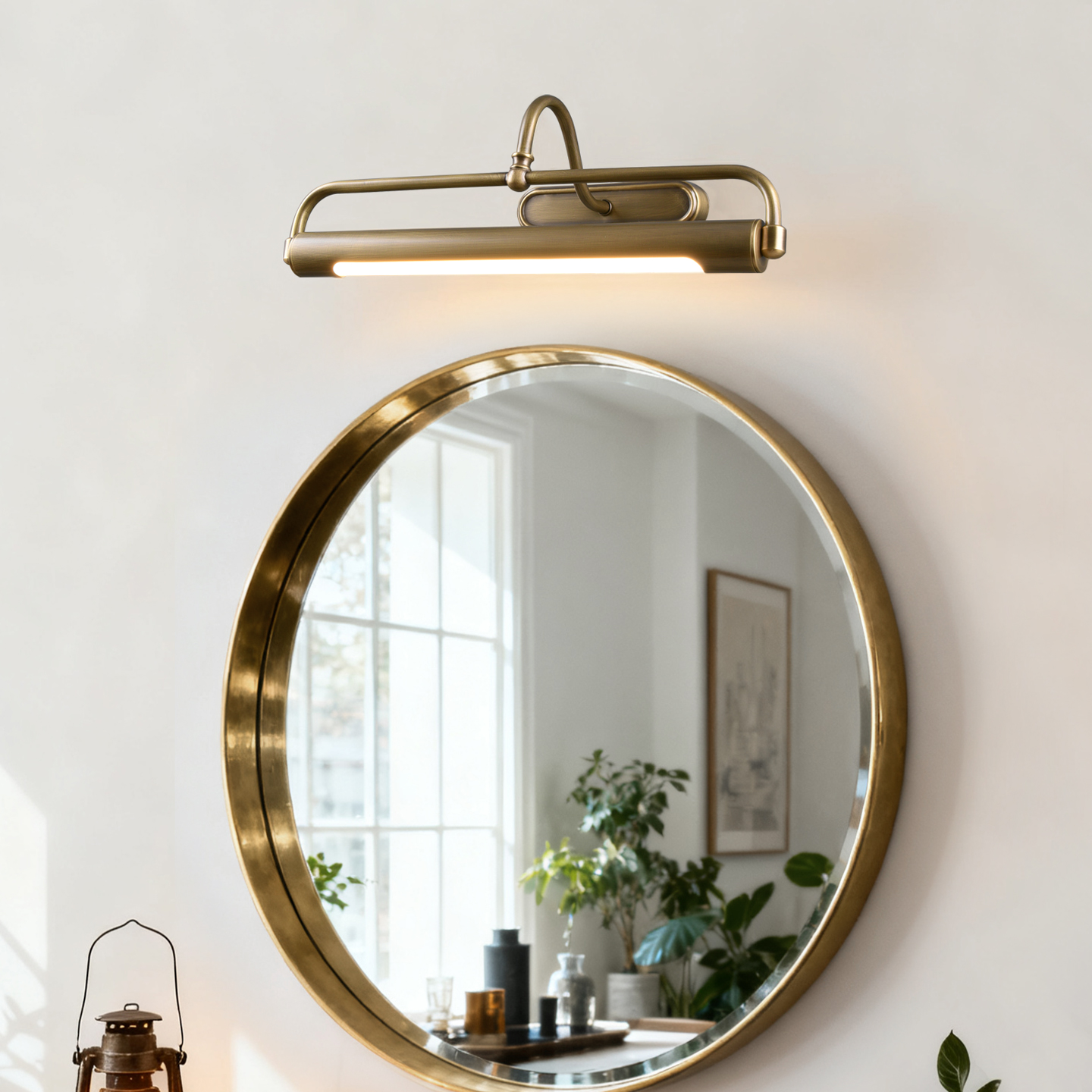 American Style Retro Picture L - Bathroom Mirror Led review and price