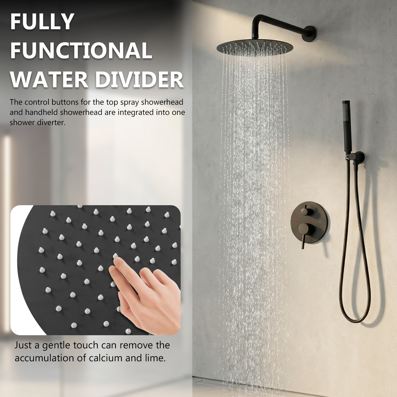 Ceiling Rainfall Shower Head S - Home Bathroom Shower review and price