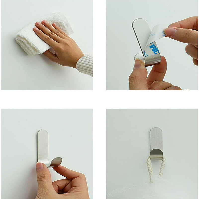 Self Adhesive Strong Wall Hook - Tiny Home Bathroom Kitchen review and price
